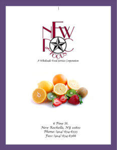 Product Catalog New Roc Foods New Roc Food's Product Catalog